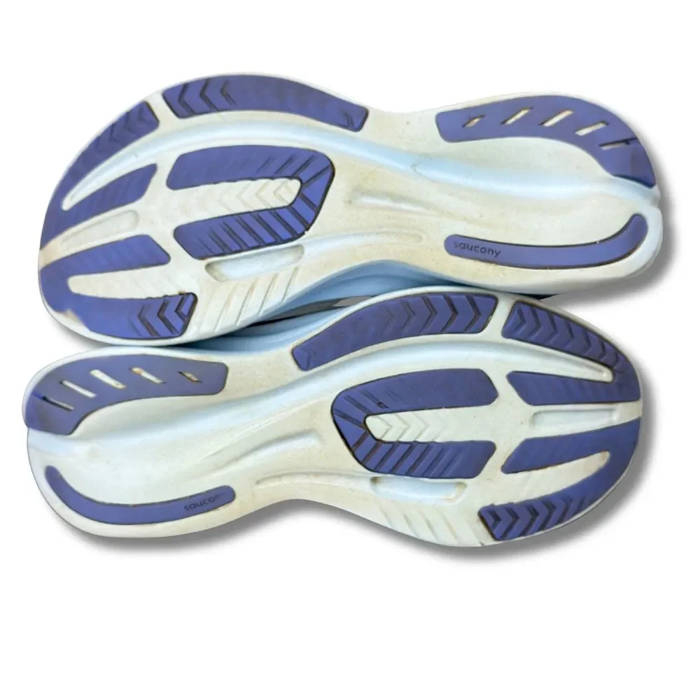 Saucony Ride 16 Sneakers Running Shoes Wmn 8.5 Fossil/Pool Lightweight S10830-15